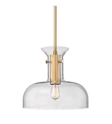  Coffey 1 Light Pendant 7916-AGB Hudson Valley Lighting