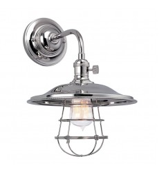  Heirloom 1 Light Wall Sconce 8000-PN-MS2-WG Hudson Valley Lighting