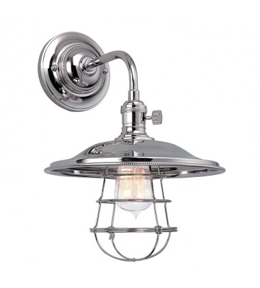  Heirloom 1 Light Wall Sconce 8000-PN-MS2-WG Hudson Valley Lighting