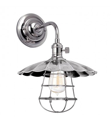  Heirloom 1 Light Wall Sconce 8000-PN-MS3-WG Hudson Valley Lighting
