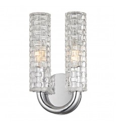  Dartmouth 2 Light Wall Sconce 8010-PN Hudson Valley Lighting