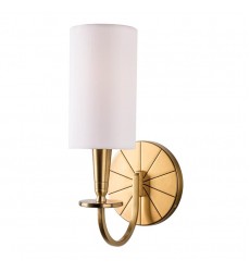  Mason 1 Light Wall Sconce 8021-AGB Hudson Valley Lighting