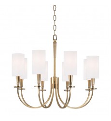  Mason 8 Light Chandelier 8028-AGB Hudson Valley Lighting