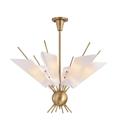  Cooper 12 Light Chandelier 8066-AGB Hudson Valley Lighting