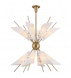  Cooper 24 Light Chandelier 8069-AGB Hudson Valley Lighting