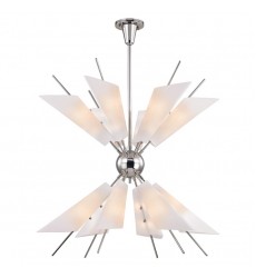  Cooper 24 Light Chandelier 8069-PN Hudson Valley Lighting