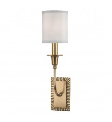 Dover 1 Light Wall Sconce 8081-AGB Hudson Valley Lighting  Dover 1 Light Wall Sconce 8081-AGB Hudson Valley Lighting