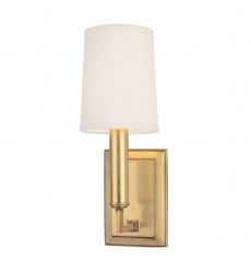  Clinton 1 Light Wall Sconce 811-AGB Hudson Valley Lighting