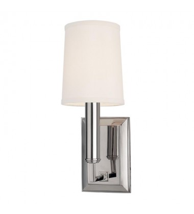 Clinton 1 Light Wall Sconce 811-PN Hudson Valley Lighting Clinton 1 Light Wall Sconce 811-PN Hudson Valley Lighting