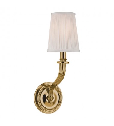 Danbury 1 Light Wall Sconce 8111-AGB Hudson Valley Lighting