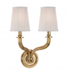  Danbury 2 Light Wall Sconce 8112-AGB Hudson Valley Lighting