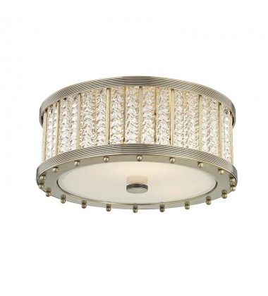Shelby 3 Light Flush Mount 8116-AGB Hudson Valley Lighting  Shelby 3 Light Flush Mount 8116-AGB Hudson Valley Lighting