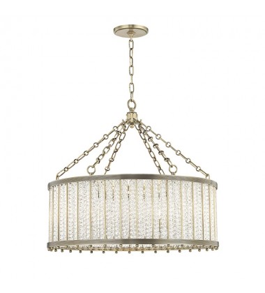 Shelby 8 Light Pendant 8125-AGB Hudson Valley Lighting  Shelby 8 Light Pendant 8125-AGB Hudson Valley Lighting