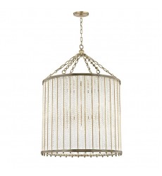  Shelby 12 Light Pendant 8140-AGB Hudson Valley Lighting