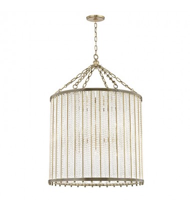 Shelby 12 Light Pendant 8140-AGB Hudson Valley Lighting  Shelby 12 Light Pendant 8140-AGB Hudson Valley Lighting