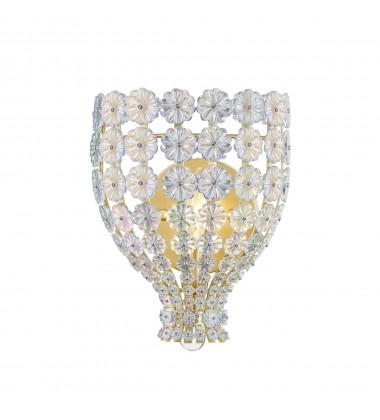 Floral Park 1 Light Wall Sconce 8201-AGB Hudson Valley Lighting  Floral Park 1 Light Wall Sconce 8201-AGB Hudson Valley Lighting