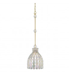  Floral Park 1 Light Pendant 8208-AGB Hudson Valley Lighting