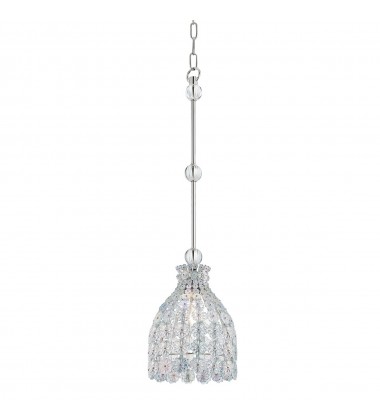 Floral Park 1 Light Pendant 8208-PN Hudson Valley Lighting  Floral Park 1 Light Pendant 8208-PN Hudson Valley Lighting