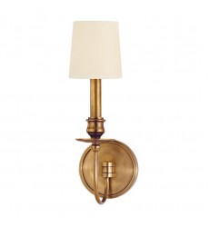 Cohasset 1 Light Wall Sconce 8211-AGB Hudson Valley Lighting Cohasset 1 Light Wall Sconce 8211-AGB Hudson Valley Lighting