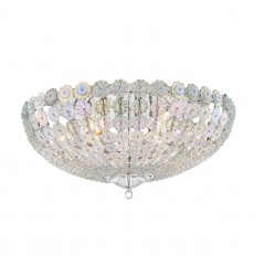  Floral Park 6 Light Flush Mount 8222-PN Hudson Valley Lighting
