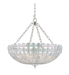  Floral Park 8 Light Chandelier 8224-PN Hudson Valley Lighting