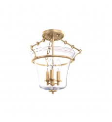  Eaton 3 Light Semi Flush 830-AGB Hudson Valley Lighting