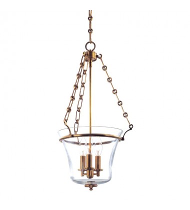  Eaton 3 Light Pendant 831-AGB Hudson Valley Lighting
