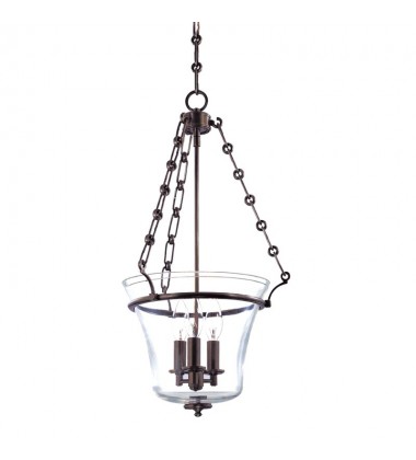  Eaton 3 Light Pendant 831-OB Hudson Valley Lighting