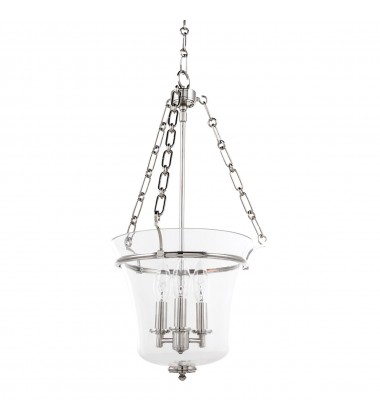  Eaton 3 Light Pendant 831-PN Hudson Valley Lighting