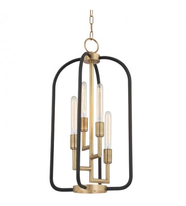  Angler 4 Light Chandelier 8314-AGB Hudson Valley Lighting