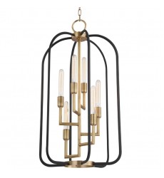  Angler 6 Light Chandelier 8316-AGB Hudson Valley Lighting