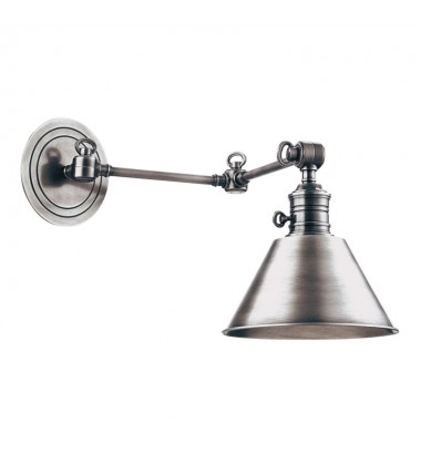  Garden City 1 Light Wall Sconce 8322-PN Hudson Valley Lighting