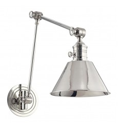  Garden City 1 Light Wall Sconce 8323-PN Hudson Valley Lighting