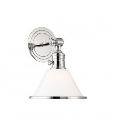  Garden City 1 Light Wall Sconce 8331-PN Hudson Valley Lighting
