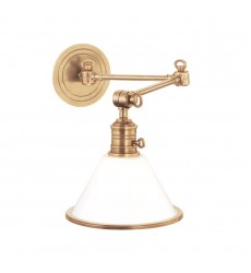 Garden City 1 Light Wall Sconce 8332-AGB Hudson Valley Lighting  Garden City 1 Light Wall Sconce 8332-AGB Hudson Valley Lighting