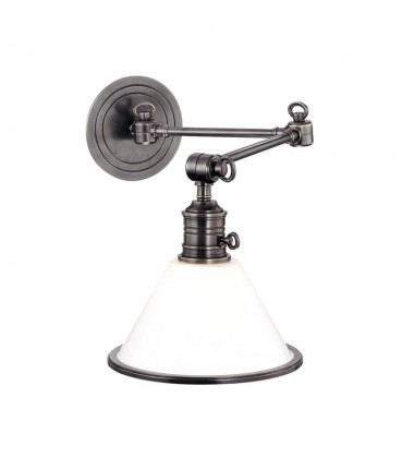Garden City 1 Light Wall Sconce 8332-AN Hudson Valley Lighting  Garden City 1 Light Wall Sconce 8332-AN Hudson Valley Lighting