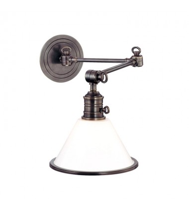 Garden City 1 Light Wall Sconce 8332-OB Hudson Valley Lighting  Garden City 1 Light Wall Sconce 8332-OB Hudson Valley Lighting