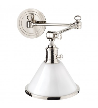 Garden City 1 Light Wall Sconce 8332-PN Hudson Valley Lighting  Garden City 1 Light Wall Sconce 8332-PN Hudson Valley Lighting