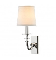  Carroll 1 Light Wall Sconce 8400-PN Hudson Valley Lighting