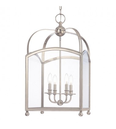 Millbrook 4 Light Pendant 8416-PN Hudson Valley Lighting  Millbrook 4 Light Pendant 8416-PN Hudson Valley Lighting