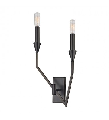  Archie 2 Light Left Wall Sconce 8502L-OB Hudson Valley Lighting