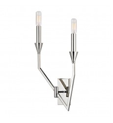  Archie 2 Light Left Wall Sconce 8502L-PN Hudson Valley Lighting