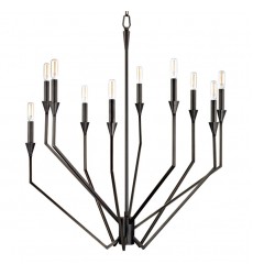  Archie 10 Light Chandelier 8510-OB Hudson Valley Lighting