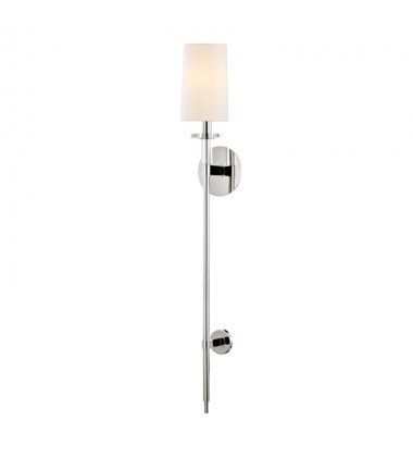  Amherst 1 Light Wall Sconce 8536-PN Hudson Valley Lighting