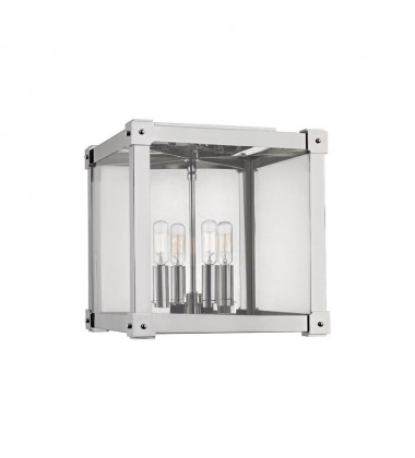 Forsyth 4 Light Flush Mount 8600-PN Hudson Valley Lighting  Forsyth 4 Light Flush Mount 8600-PN Hudson Valley Lighting