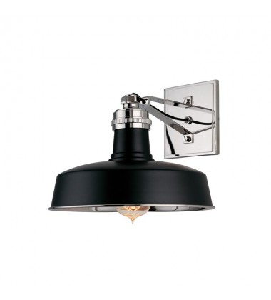 Hudson Falls 1 Light Wall Sconce 8601-BPN Hudson Valley Lighting  Hudson Falls 1 Light Wall Sconce 8601-BPN Hudson Valley Lighting