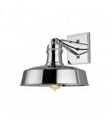 Hudson Falls 1 Light Wall Sconce 8601-PN Hudson Valley Lighting  Hudson Falls 1 Light Wall Sconce 8601-PN Hudson Valley Lighting
