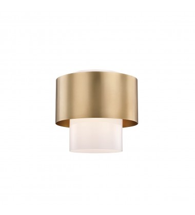  Corinth 1 Light Flush Mount 8609-AGB Hudson Valley Lighting