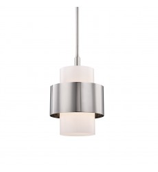  Corinth 1 Light Small Pendant 8611-PN Hudson Valley Lighting
