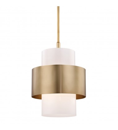 Corinth 1 Light Large Pendant 8615-AGB Hudson Valley Lighting Corinth 1 Light Large Pendant 8615-AGB Hudson Valley Lighting